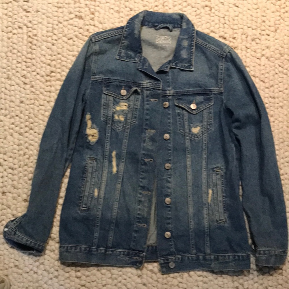 Zara women’s denim jacket
